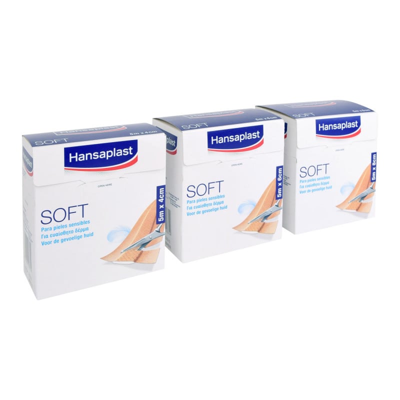 Hansaplast Soft Adhesive Plaster Roll 6 cm