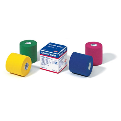 Gazofix color Conforming Bandage 8cm (6 pcs) | yellow