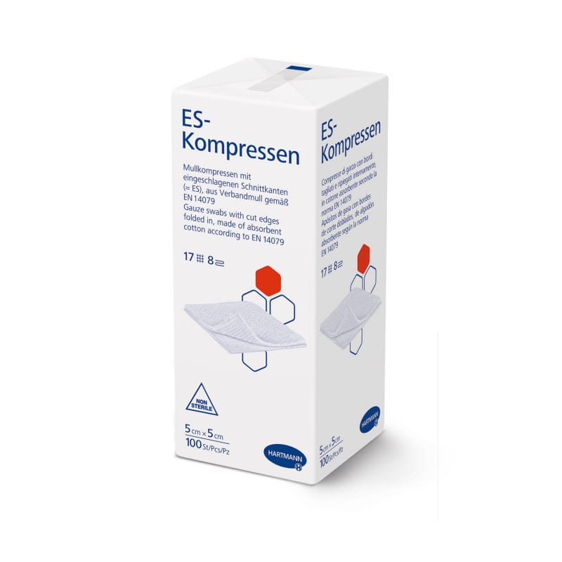 ES Non-Sterile Compresses 16-ply | 10 x 12.5 cm
