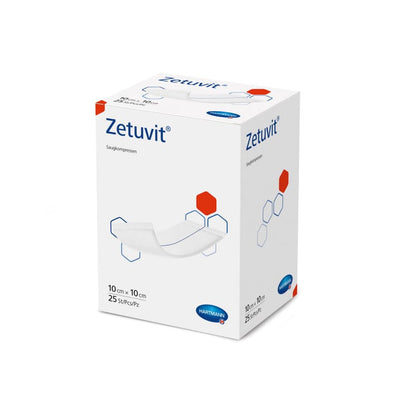 Zetuvit Sterile Absorbent Compresses 10 x 20 cm