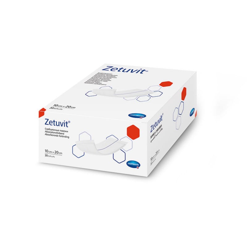 Zetuvit Non-Sterile Absorbent Compresses 13.5 x 25 cm