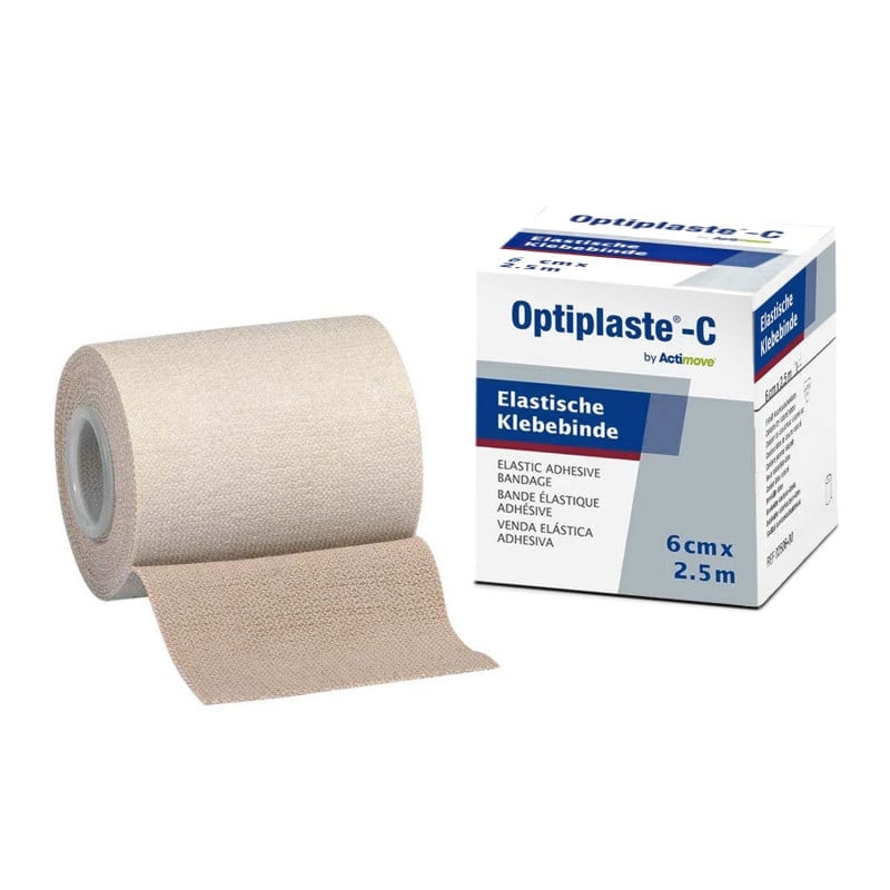 Optiplaste-C Elastic Adhesive Bandage 8 cm