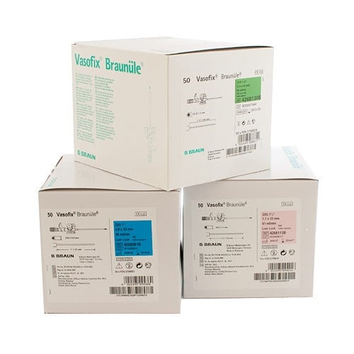 Vasofix Braunüle IV Catheter 16G, 1.7 x 50 mm, grey