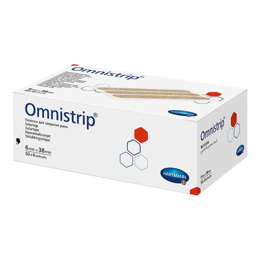 Omnistrip Wound Closure Strips 6 x 38 mm (50 x 6 pieces)