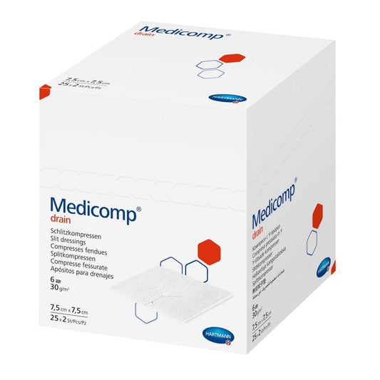 Medicomp Drain 7.5 x 7.5 cm