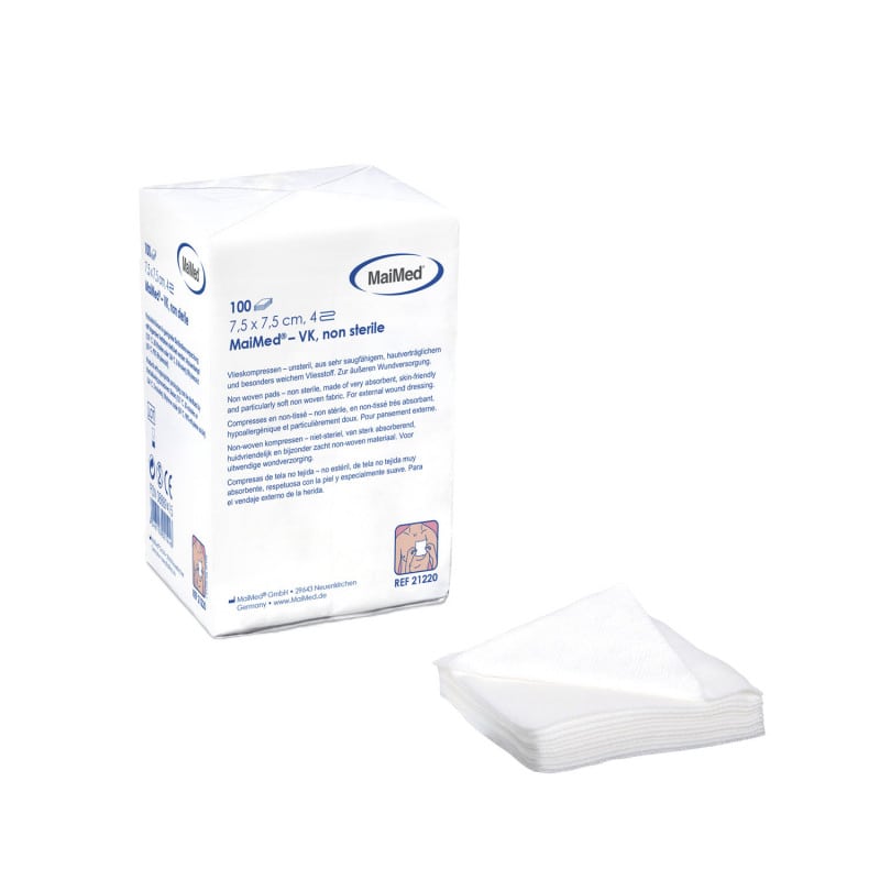 MaiMed VK Non-Woven Compresses, non-sterile 5 x 5 cm