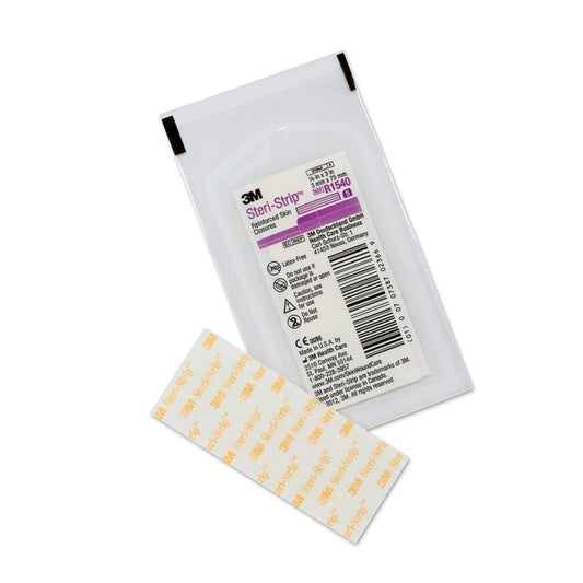 3M Steri-Strip Antimicrobial Skin Closures 6 x 100 mm (1 x 10 Strips)