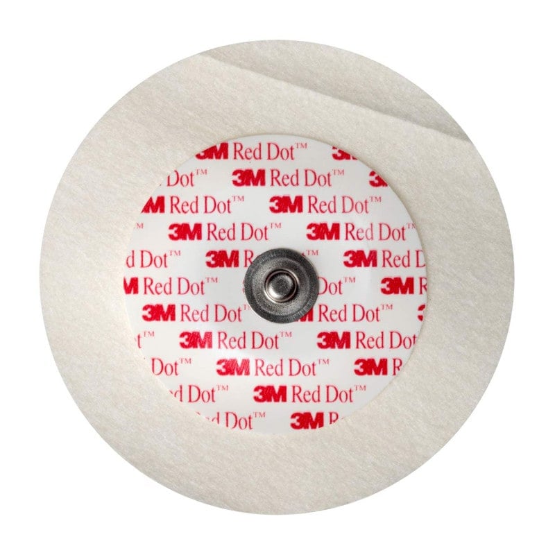 Red Dot Fleece Electrodes 2239