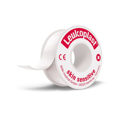 Leukoplast® skin sensitive 1.0m x 2.5 cm | with protective ring