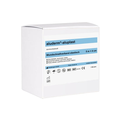 aluderm®-aluplast Wound Plaster, rolled 5 m x 8 cm