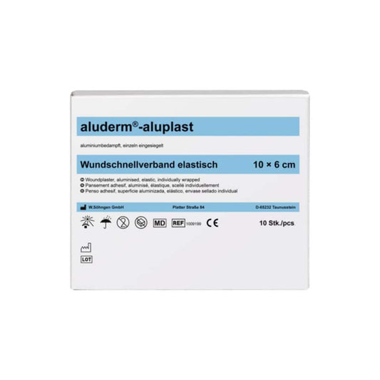 aluderm®-aluplast Wound Plaster 10 x 8 cm