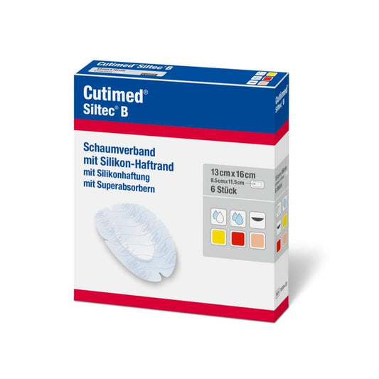 Cutimed® Siltec® B Sacrum, 23 cm x 23 cm