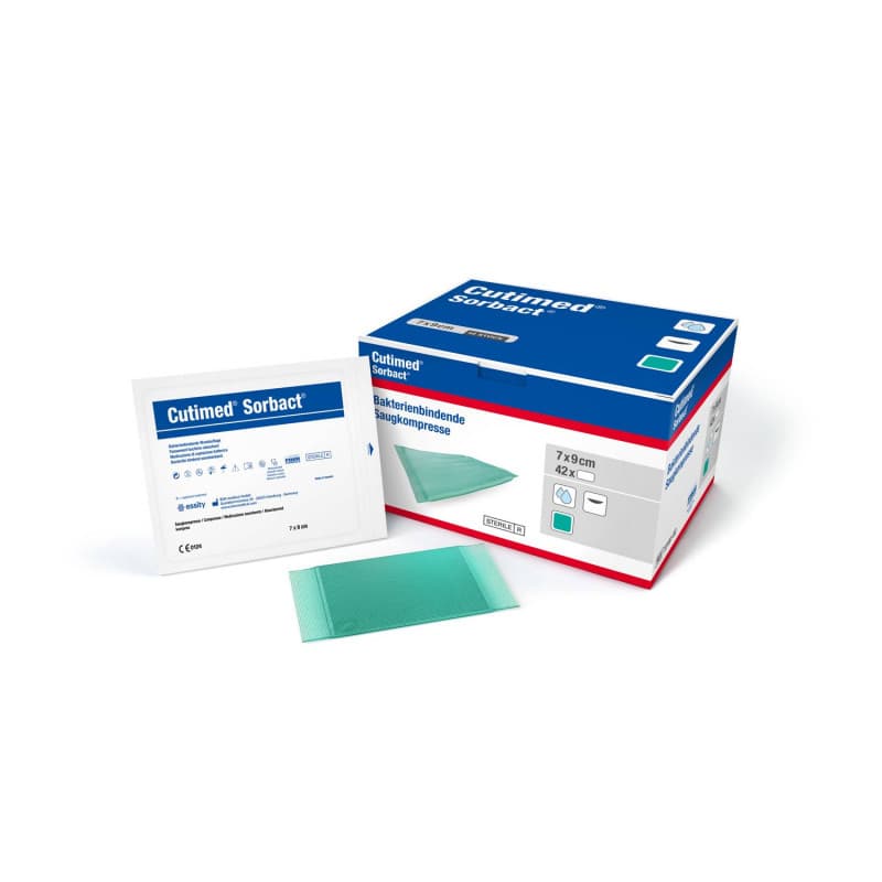 Cutimed® Sorbact® Absorbent Pad 7 cm x 9 cm (6 PCS)