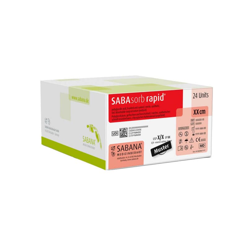 SABAsorb rapid® USP 3-0 EP 2 DS-19-45