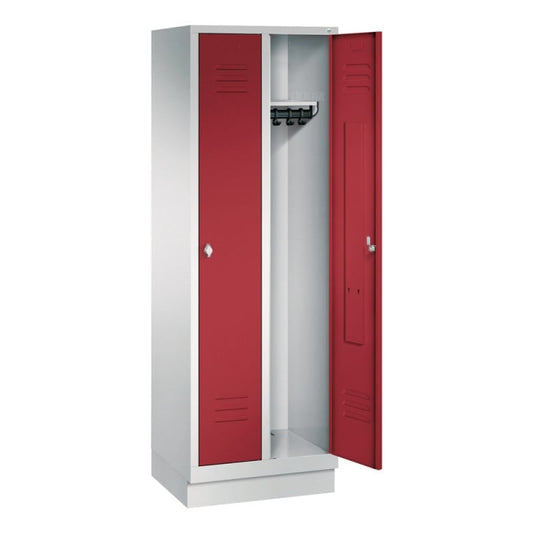 Metal Clothes Locker 3 | rubin red