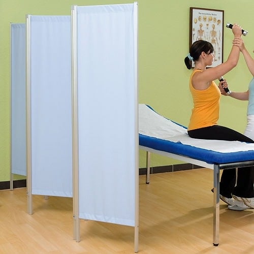 Lightweight Room Divider 5 | grey panels
