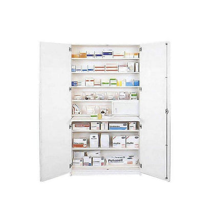 Medicine Cabinet with door shelving | white