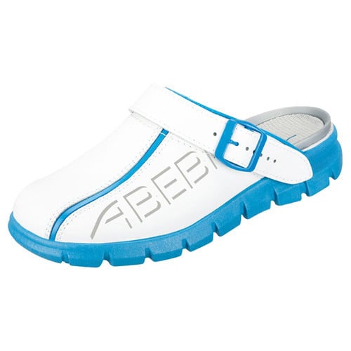 Leather Clogs «dynamic» grey | 46