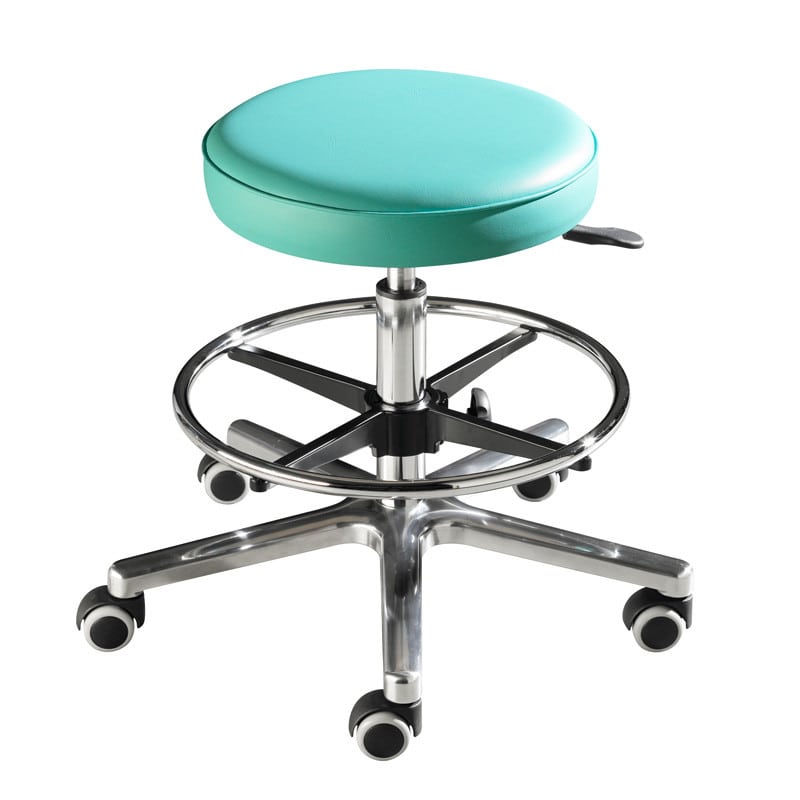 Swivel Stool for Taller People grey