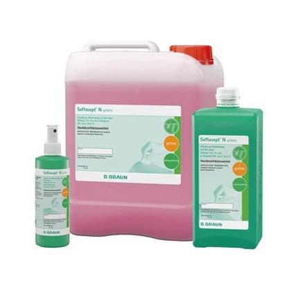 Softasept N Coloured 250ml spray bottle