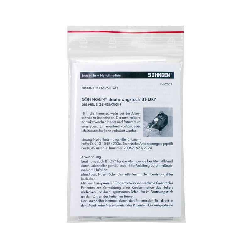 Söhngen BT-DRY CPR Mask