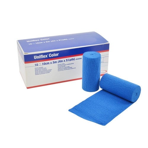 Uniflex Color Universal Bandage, 5m Length red, 10cm
