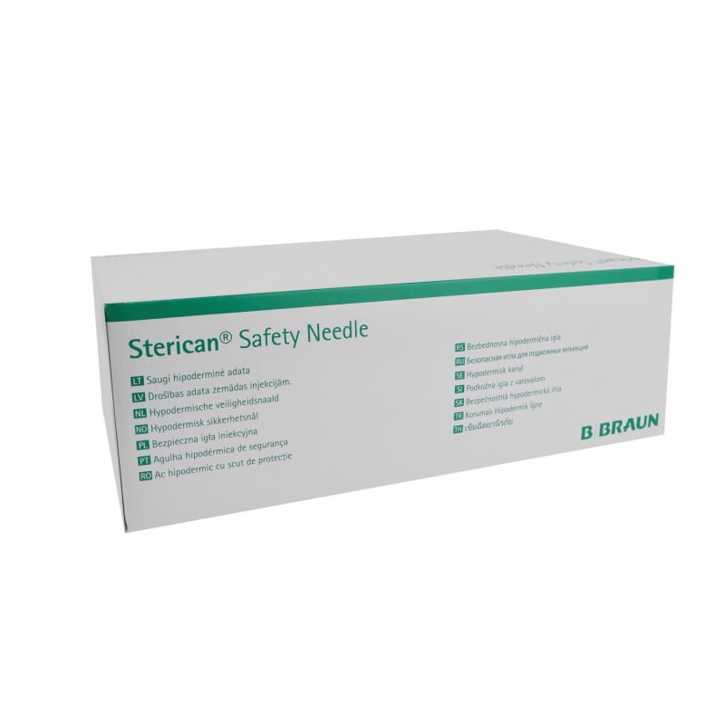 Sterican Safety 22G, 0.7 x 40 mm, black