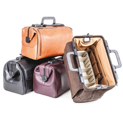 Smooth Leather Doctor's Bag «Rusticana» large | ivory
