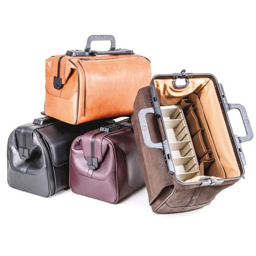 Smooth Leather Doctor's Bag «Rusticana» small | light brown