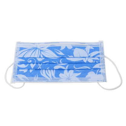 Monoart® Surgical Mask with flower pattern purple