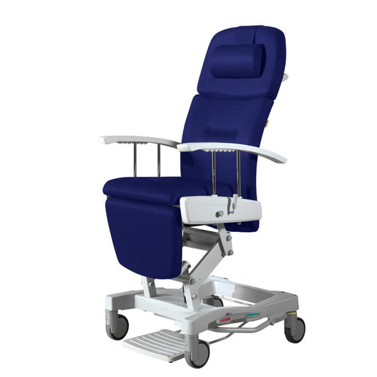 Avento high-low Chair dark blue (10295)