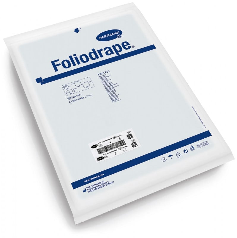 Foliodrape Protect Fenestrated Surgical Drapes 50 x 60cm (70 drapes)
