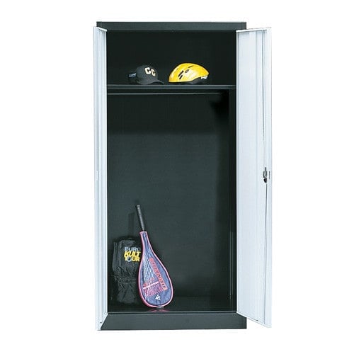 Wardrobe Locker grey | white