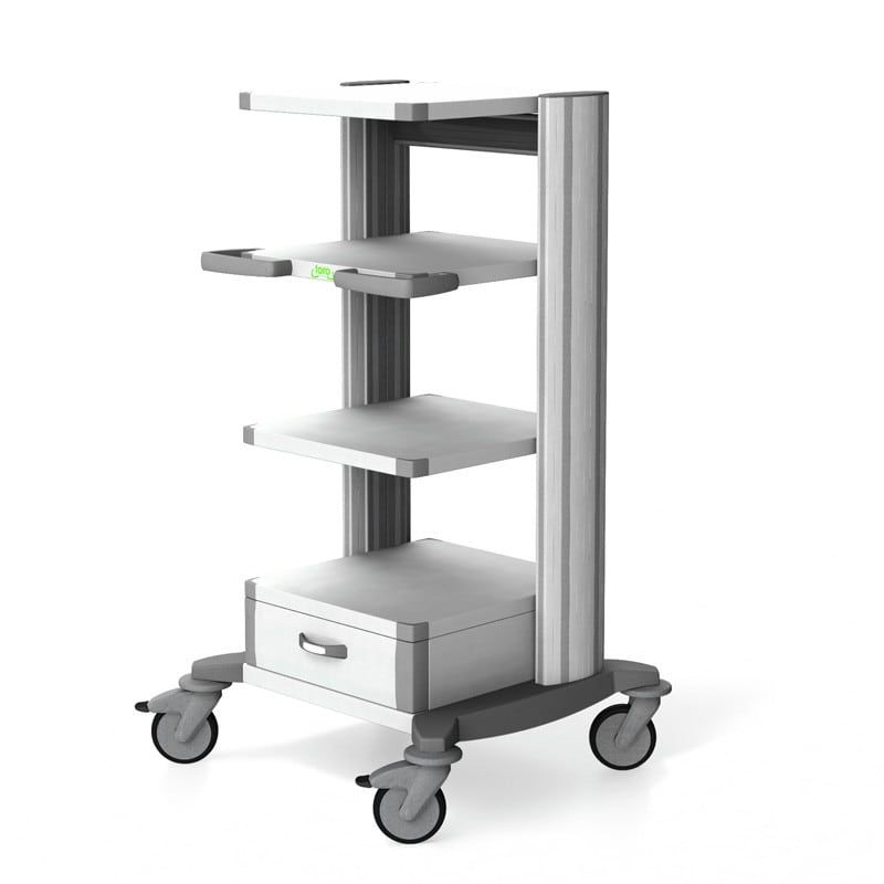 Haeberle Type 2 "toro" Shelf Trolley blue
