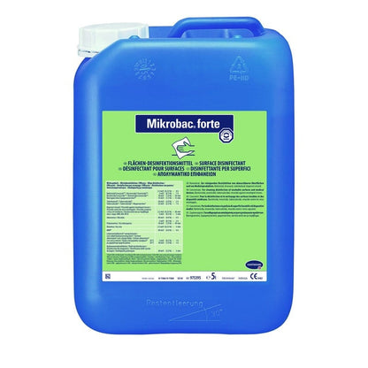 Mikrobac® forte Surface Disinfectant 5000 ml canister