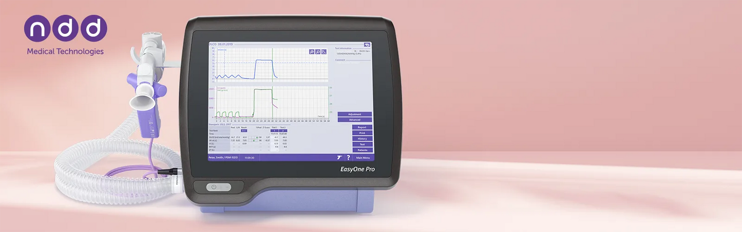 NDD EasyOne Pro® without Multiple-Breath Washout