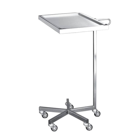 Instrument Discard Table with 2 Discard Trays