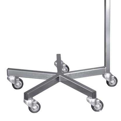 Instrument Discard Table with 2 Discard Trays