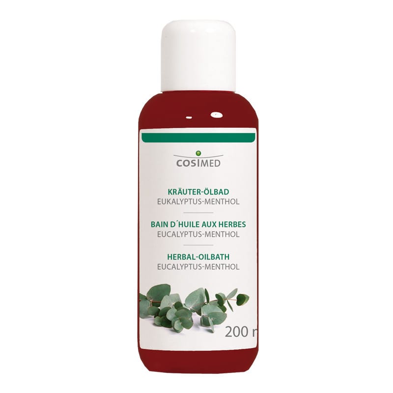Herbal Bath Oil, Eucalyptus-Menthol 5 Litres