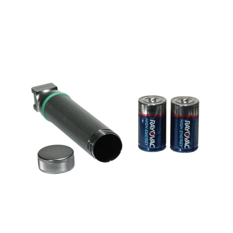 2.5 V LED Power Handle small, slim handle (AA batteries)