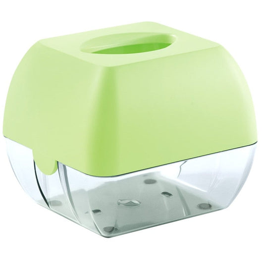 Cosmetic Wipes Dispenser green