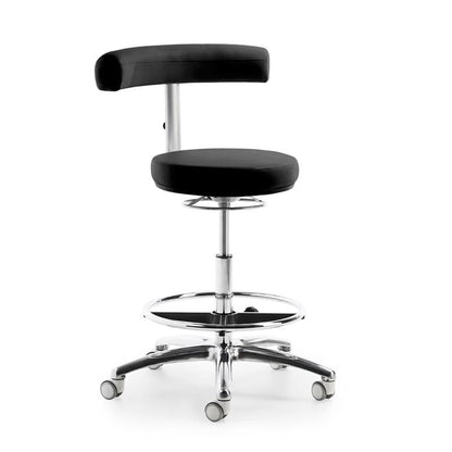 MyQuIZZ Tall Swivel Stool black