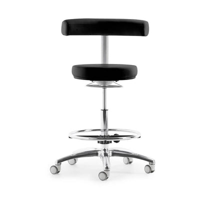 MyQuIZZ Tall Swivel Stool white