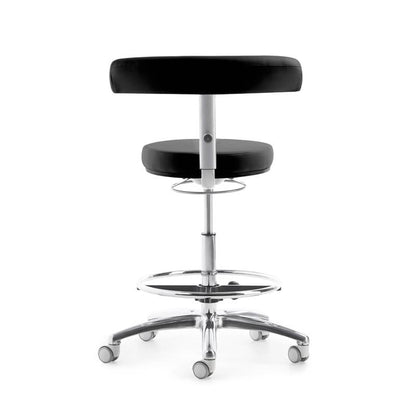 MyQuIZZ Tall Swivel Stool black