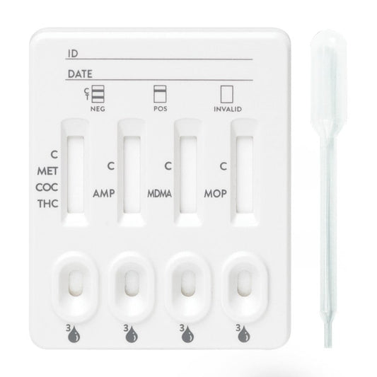 SureStep™ Urine Drug Test Cassette (6) AMP1000-BZO300-COC300-MET1000-MOP300-THC50