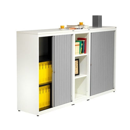 "contos" Tambour Cabinet 150.5 x 80 x 43.2 cm | anthracite