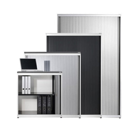 "contos" Tambour Cabinet 150.5 x 120 x 43.2 cm | anthracite