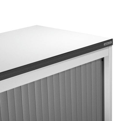 "contos" Tambour Cabinet 80.5 x 100 x 43.2 cm | anthracite