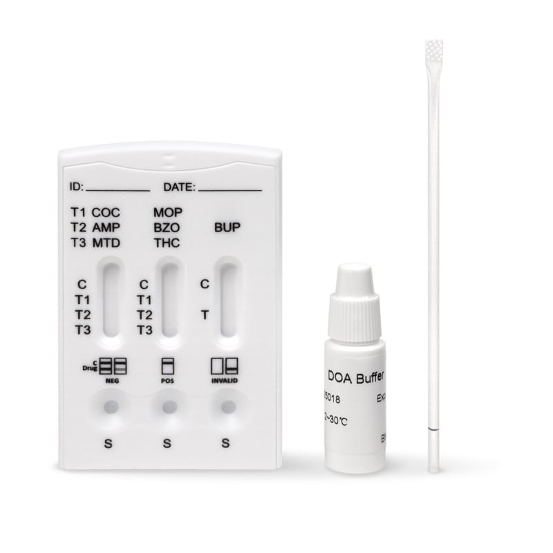 SureStep™ Blood Test Drug Screen Cassette (7)