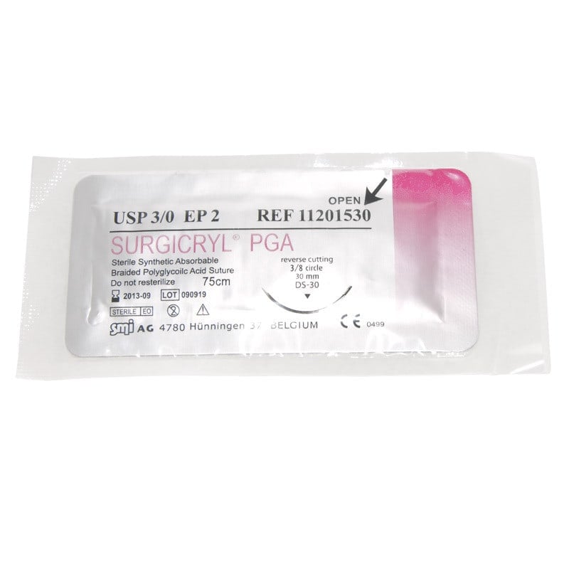 Surgicryl PGA USP3-0 EP2 75cm HR17